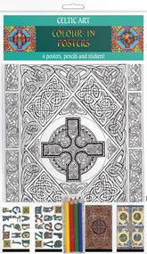 A4 Colour-in Posters - Celtic Art